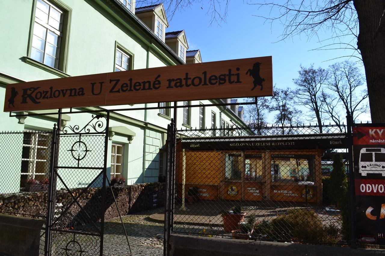 Zelena Ratolest Hotell Ceske Budejovice Exteriör bild